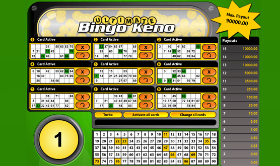 Ultimate Bingo Keno
